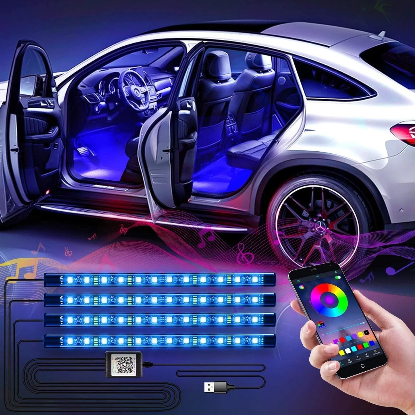 Atomsphere lights For Bikes and Cars