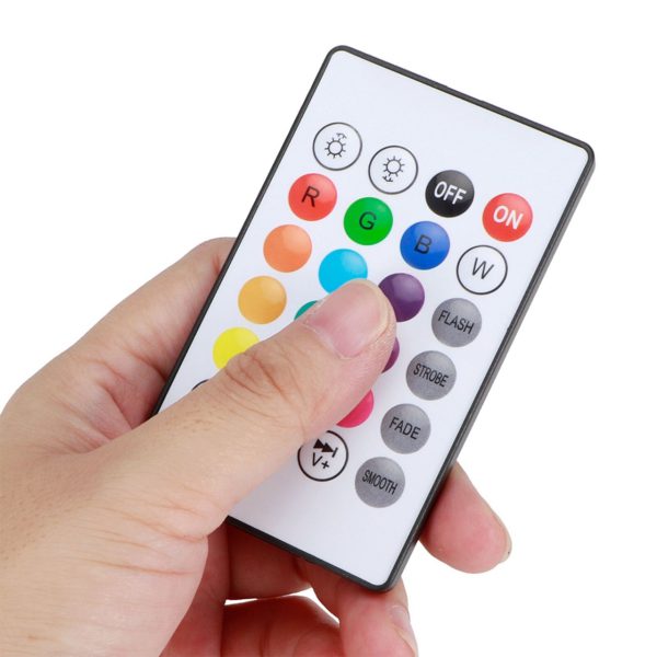 Smart Led Light Bulb With Built-in Bluetooth Speaker + Remote