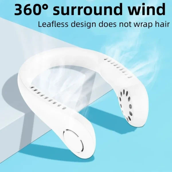 Vaneless Hanging Neck Fan