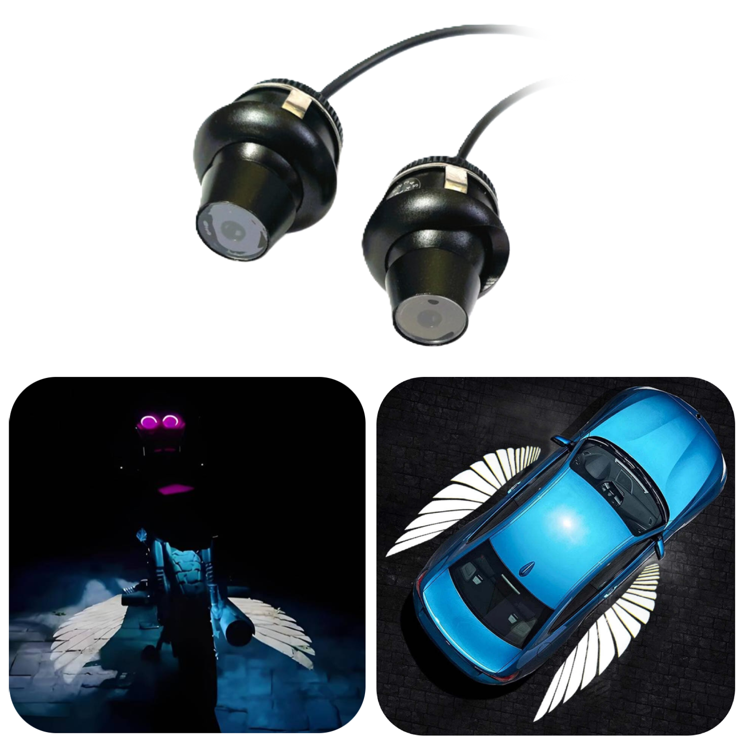 Wings light for Bikes and Car