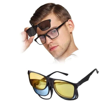 5 In 1 Magic Vision Stylish Sunglass